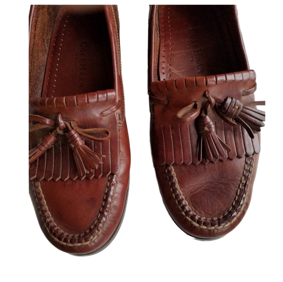 Cole Haan Men\'s Country Tassel Loafer Brown  Size 9 main image 4